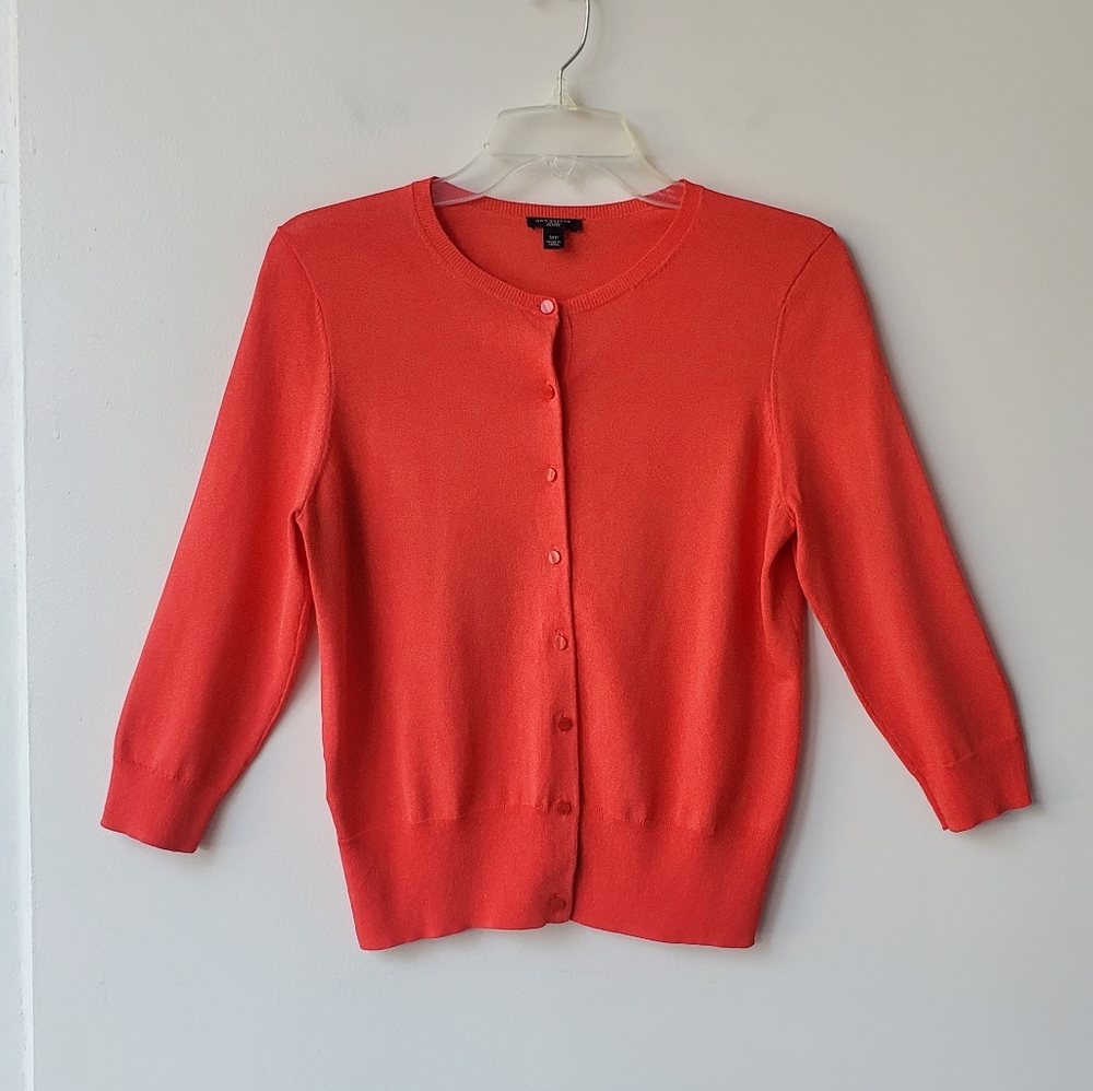 Ann Taylor Button Cardigan